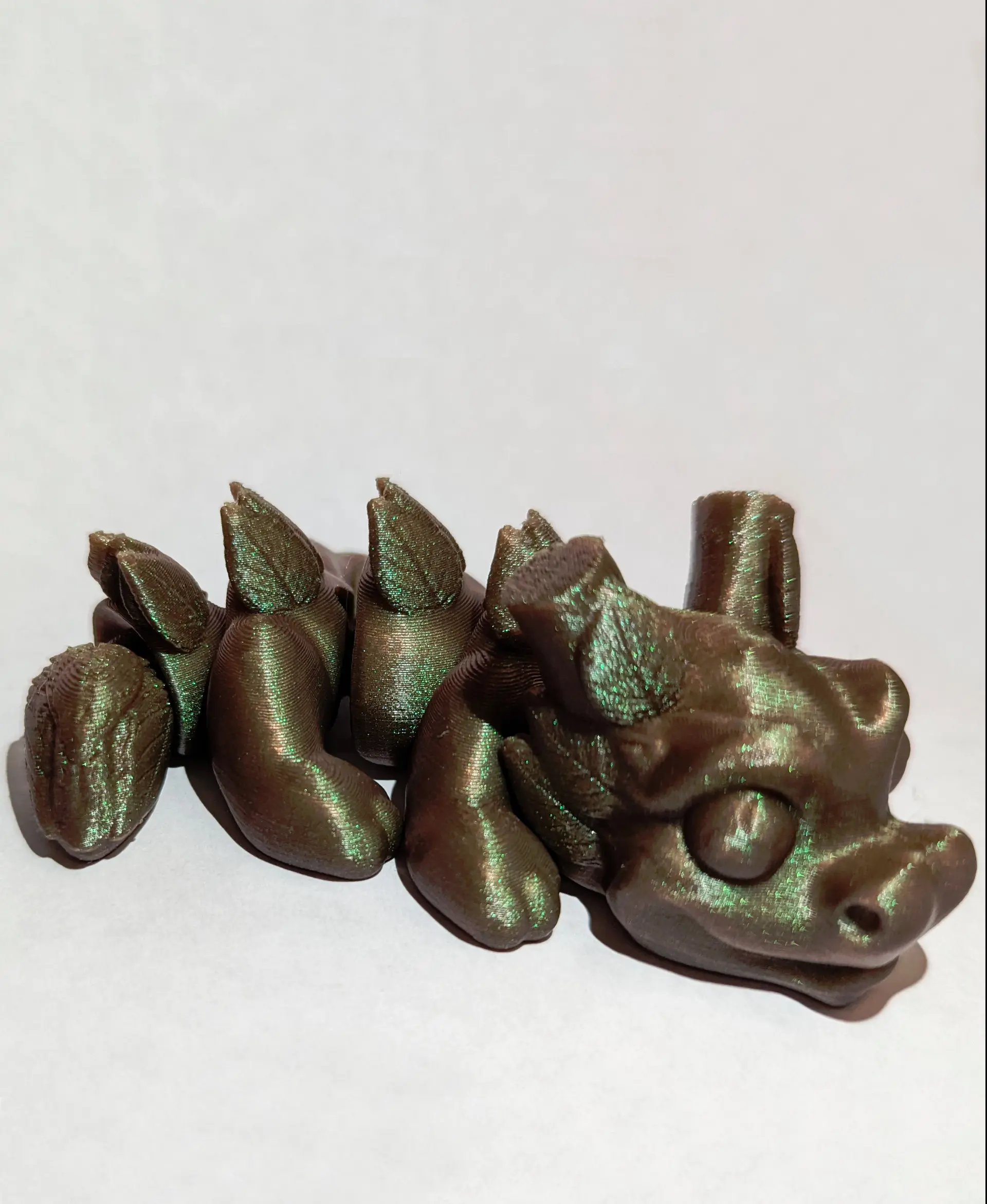 Super cute baby dragon, printed with Polymaker Starlight Meteor