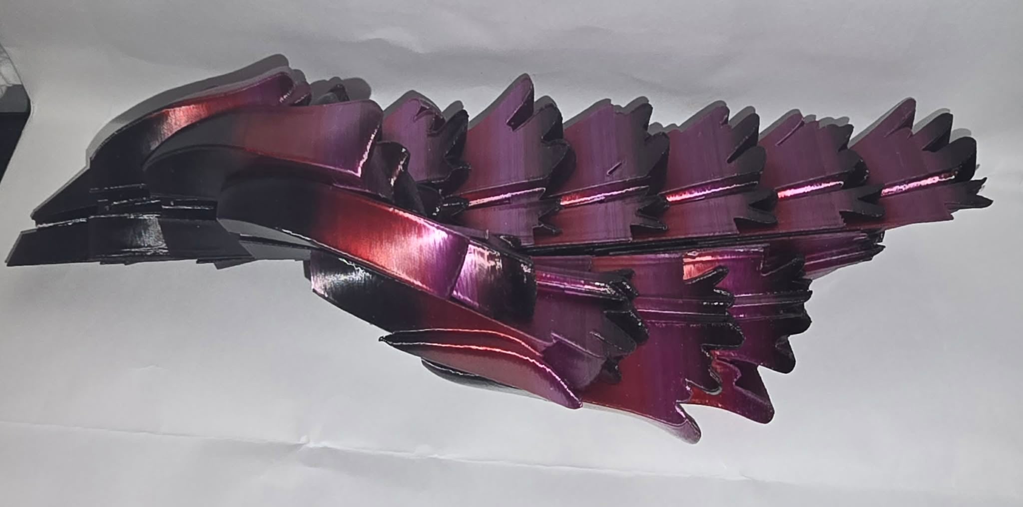 Used Stronghero3D PLA color Red/Black/Purple. Made no changes to the STL