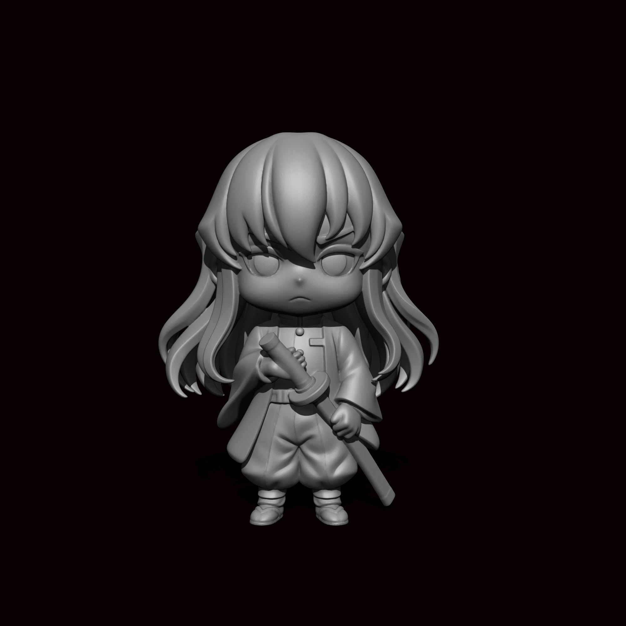𝐌𝐮𝐢𝐜𝐡𝐢𝐫𝐨 𝐓𝐨𝐤𝐢𝐭𝐨 - Kimetsu no Yaiba 3d model