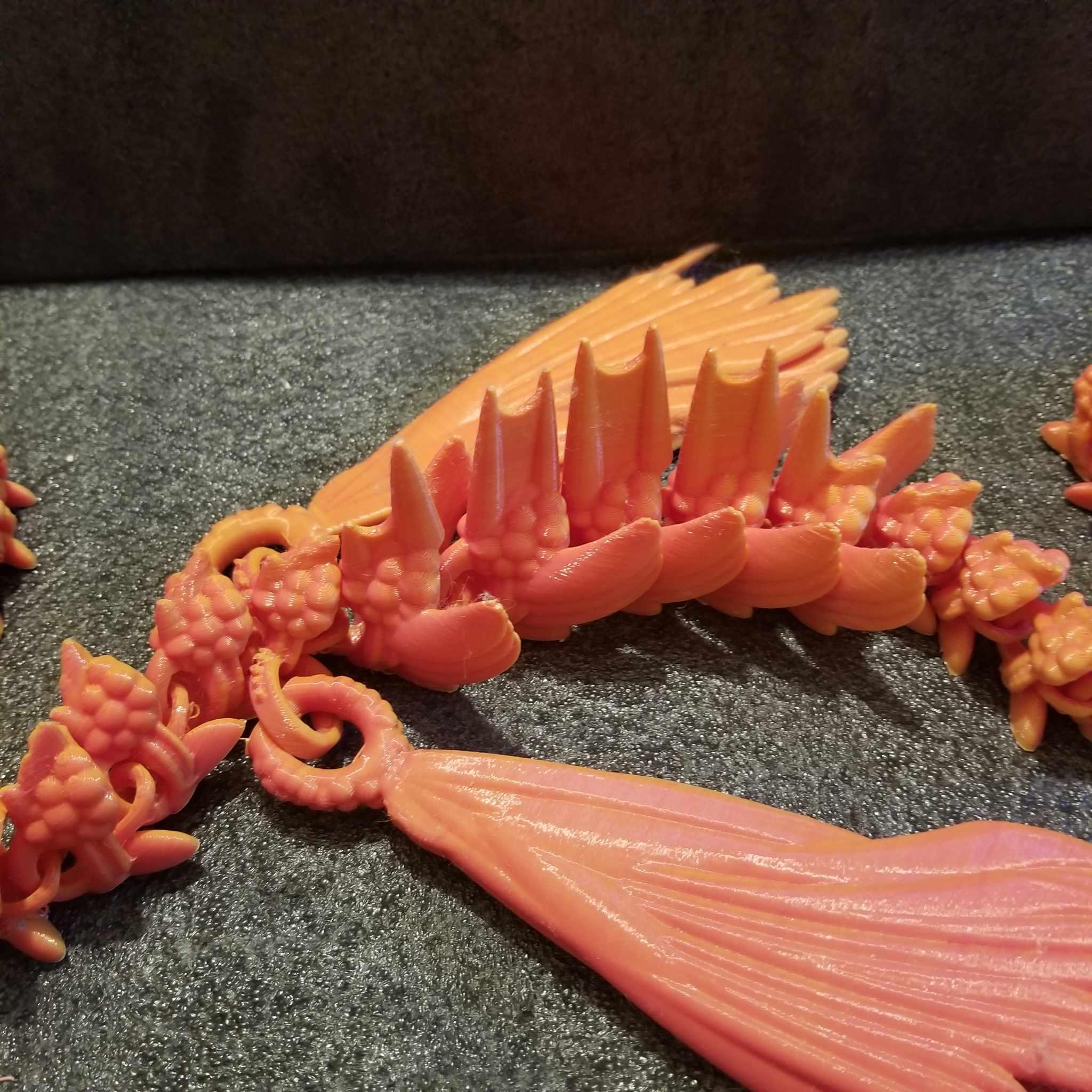 Shakaworld3d aqua deep sea dragon 256x256 Release  v1 .stl 3d model