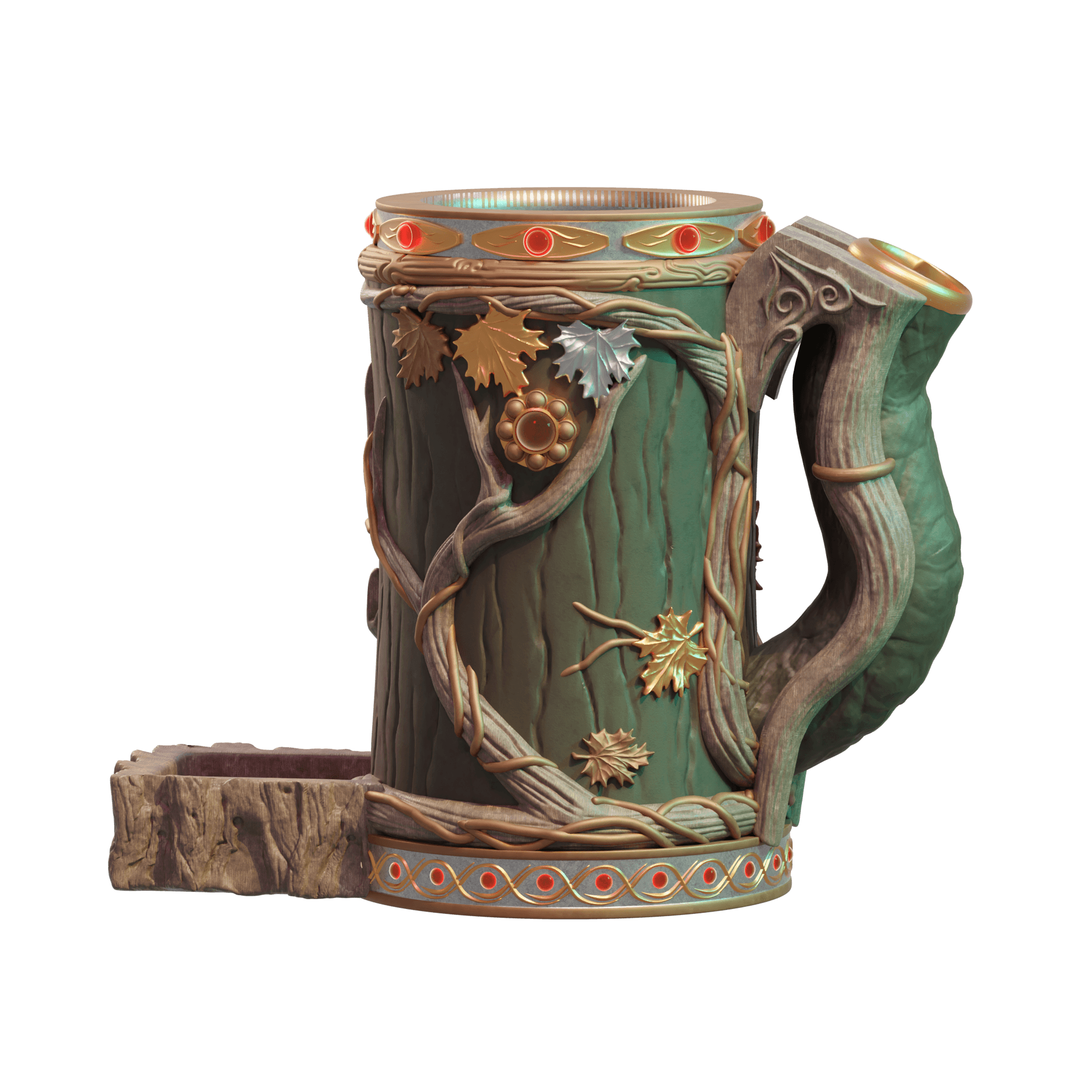 Ranger Dice Tower Mug 3d model