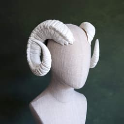 Llista | 3D Printed Curled Horns 3d model
