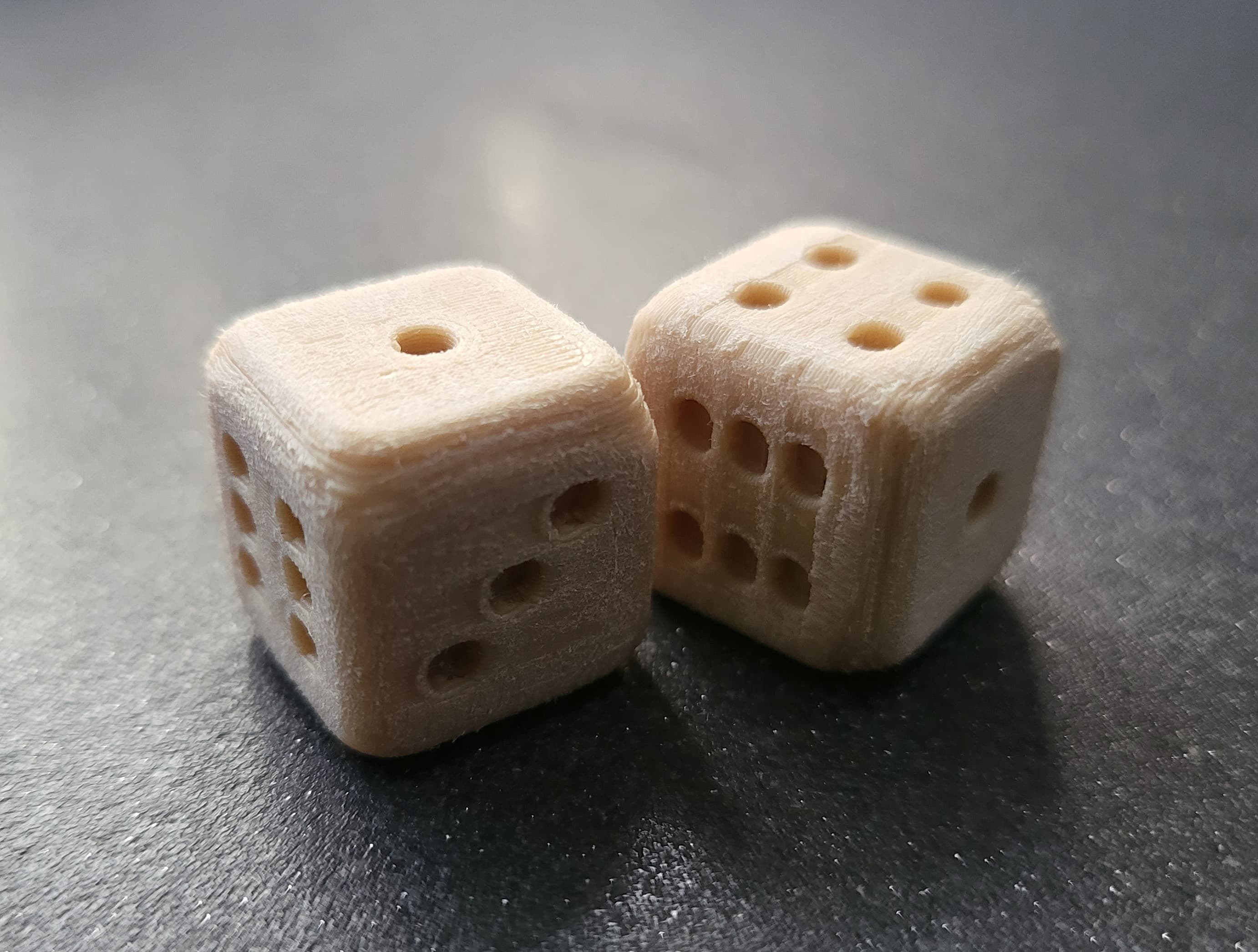traditional dice 3d model