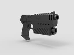 Dredd Lawgiver 3d model