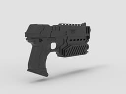 Dredd Lawgiver 3d model