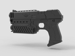 Dredd Lawgiver 3d model