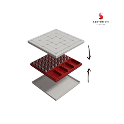 CHRISTMAS BOARD GAME COLLECTION WITH SWEET CHRISTMAS GNOMES / GAME / BOARD / TOY / CHRISTMAS FEELING 3d model