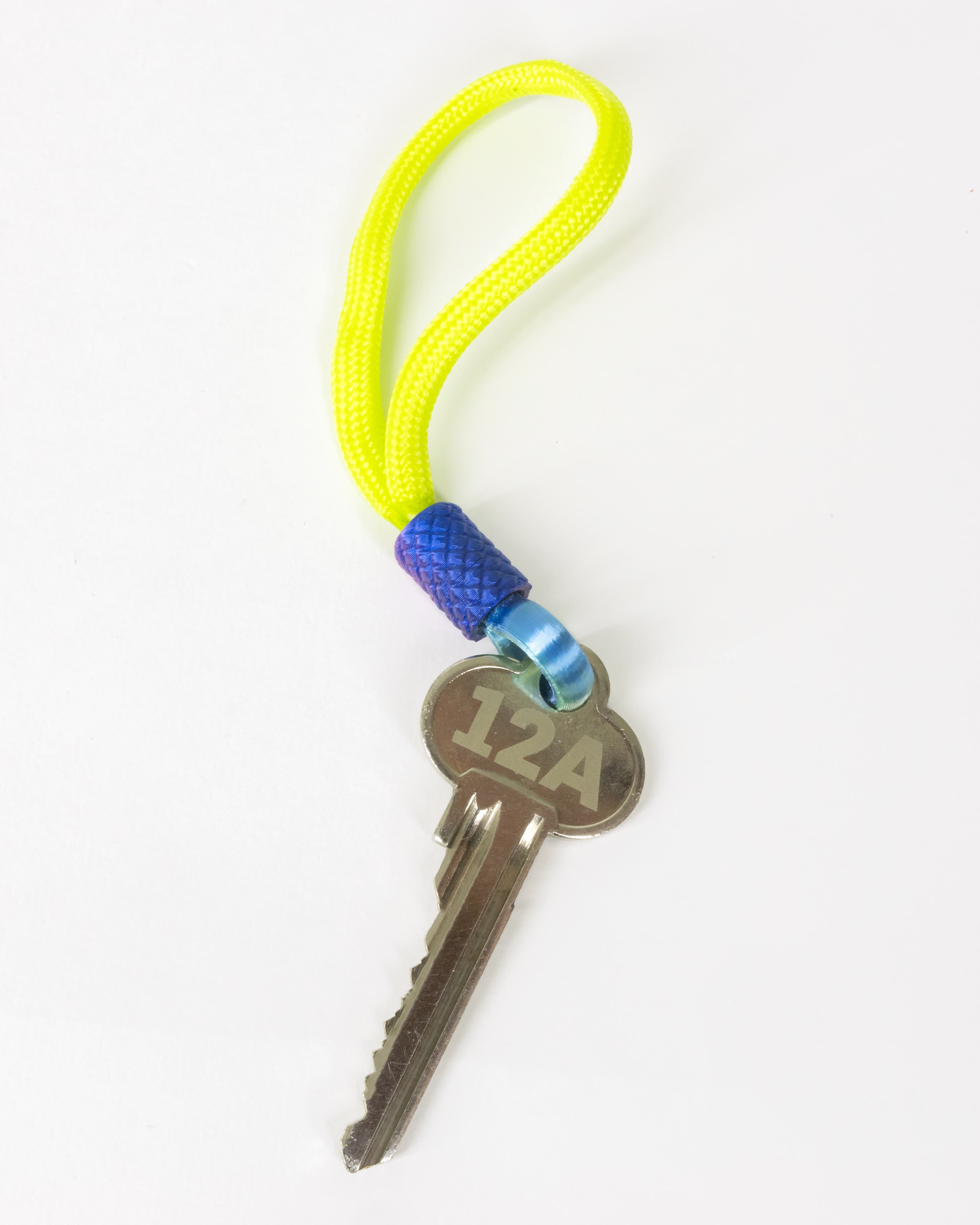 EZPZ Keychain Loop // 8mm Ring 3d model