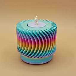 Fidget Spinner Tealight 1.stl 3d model