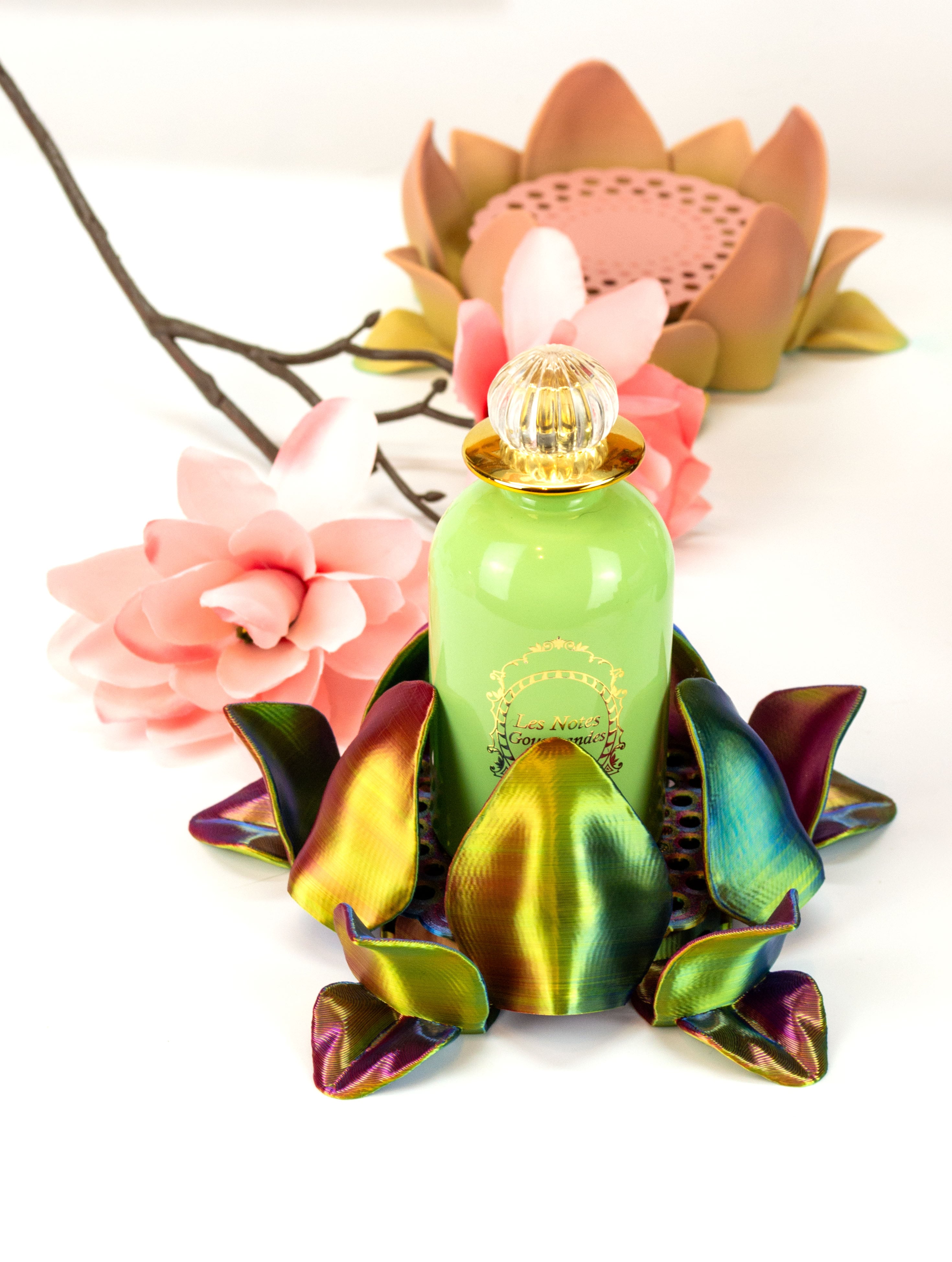 Flower: Self-Adjusting Coaster 3d model