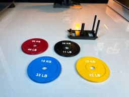 Power Sled Rack | Weight Plate coaster | Limited Time FREE 3d model