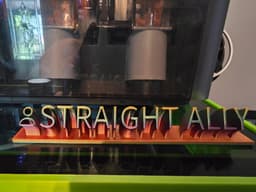 Pride Word Art- Commercial Rights 3d model