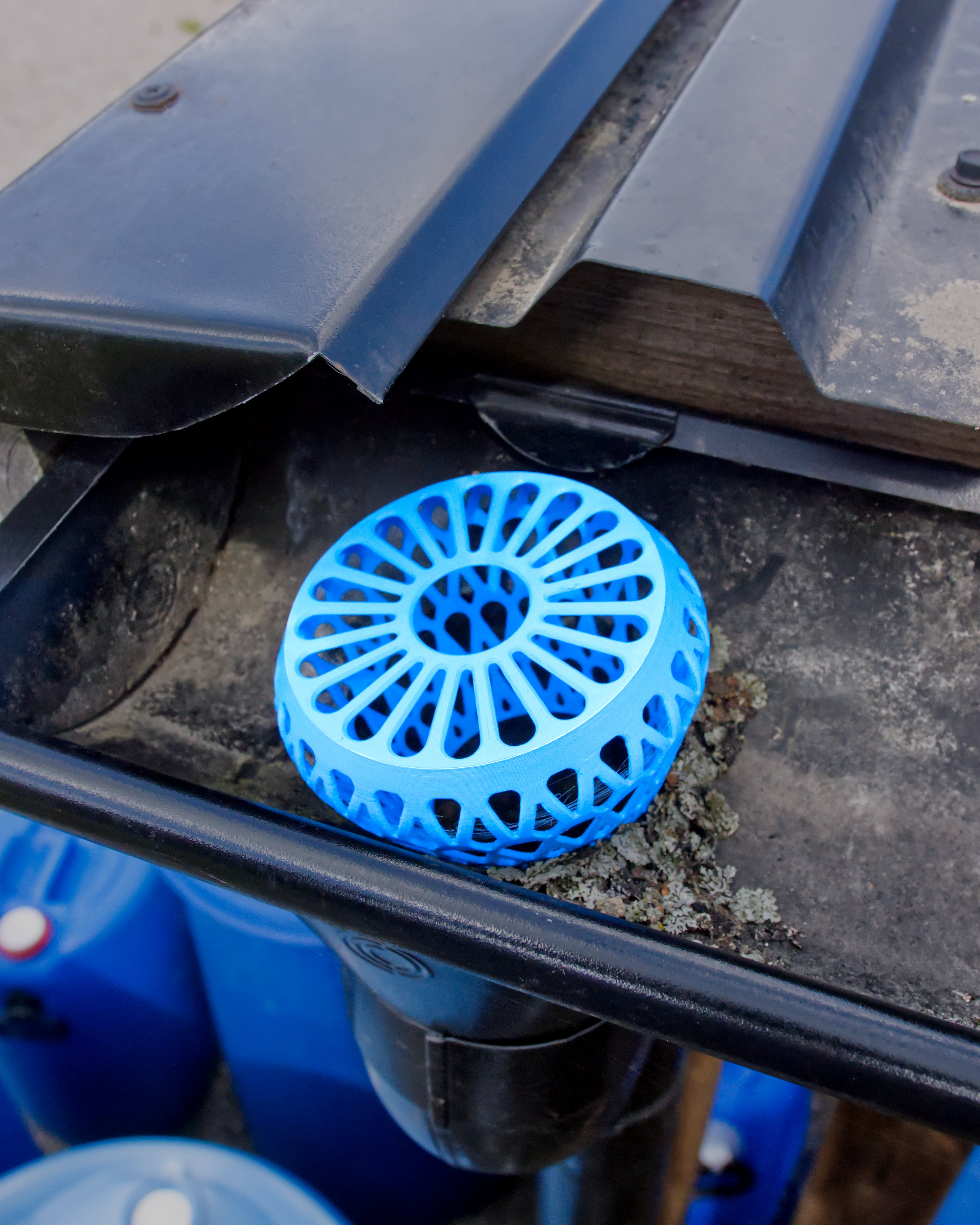 Gutter Guard // Rain Gutter Debris Filter 3d model