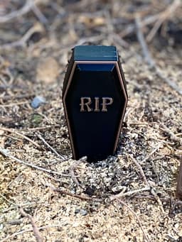 coffin - Gravity Lid - non snap on.stl 3d model