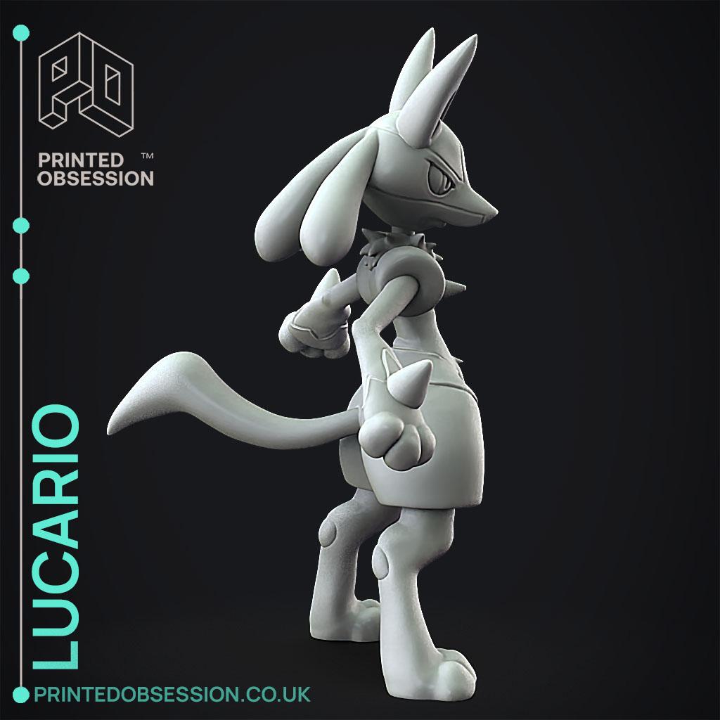 Lucario - Pokemon - Fan Art 3d model