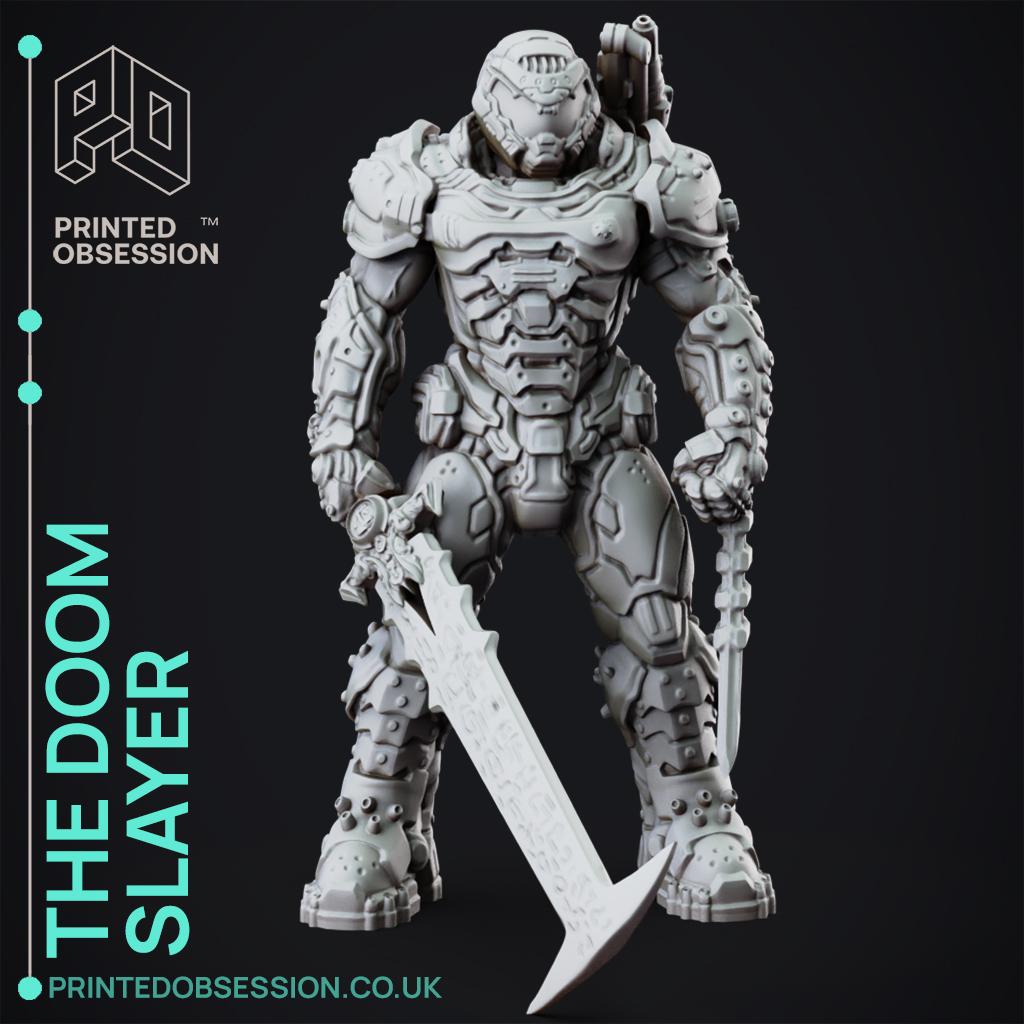 Doom Slayer - Doom - Fanart 3d model