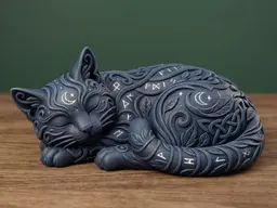 Sleeping Cat Series #2 3d model