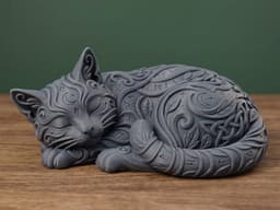Sleeping Cat Series #2 3d model