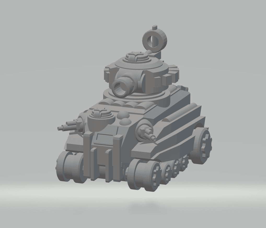 FHW Mortis Corps The Brute Tank 3d model