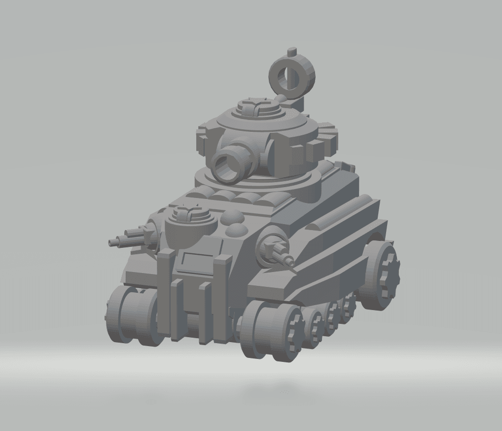 FHW Mortis Corps The Brute Tank 3d model