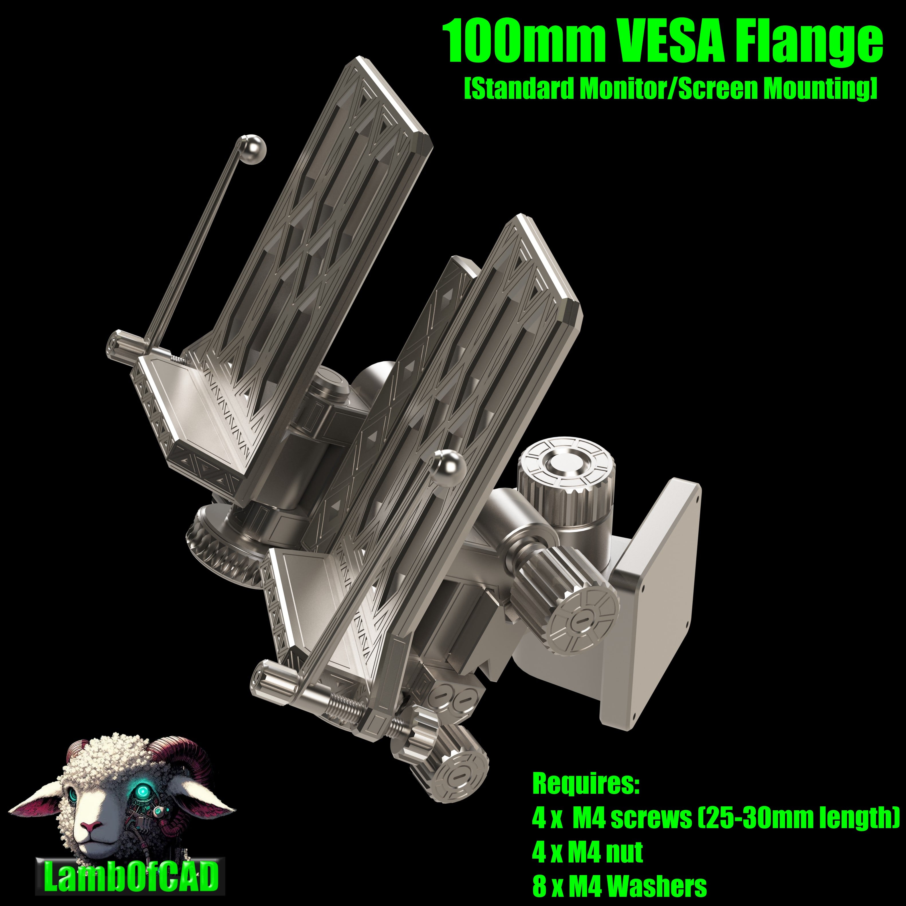 Mechanised Book Stand 3d model