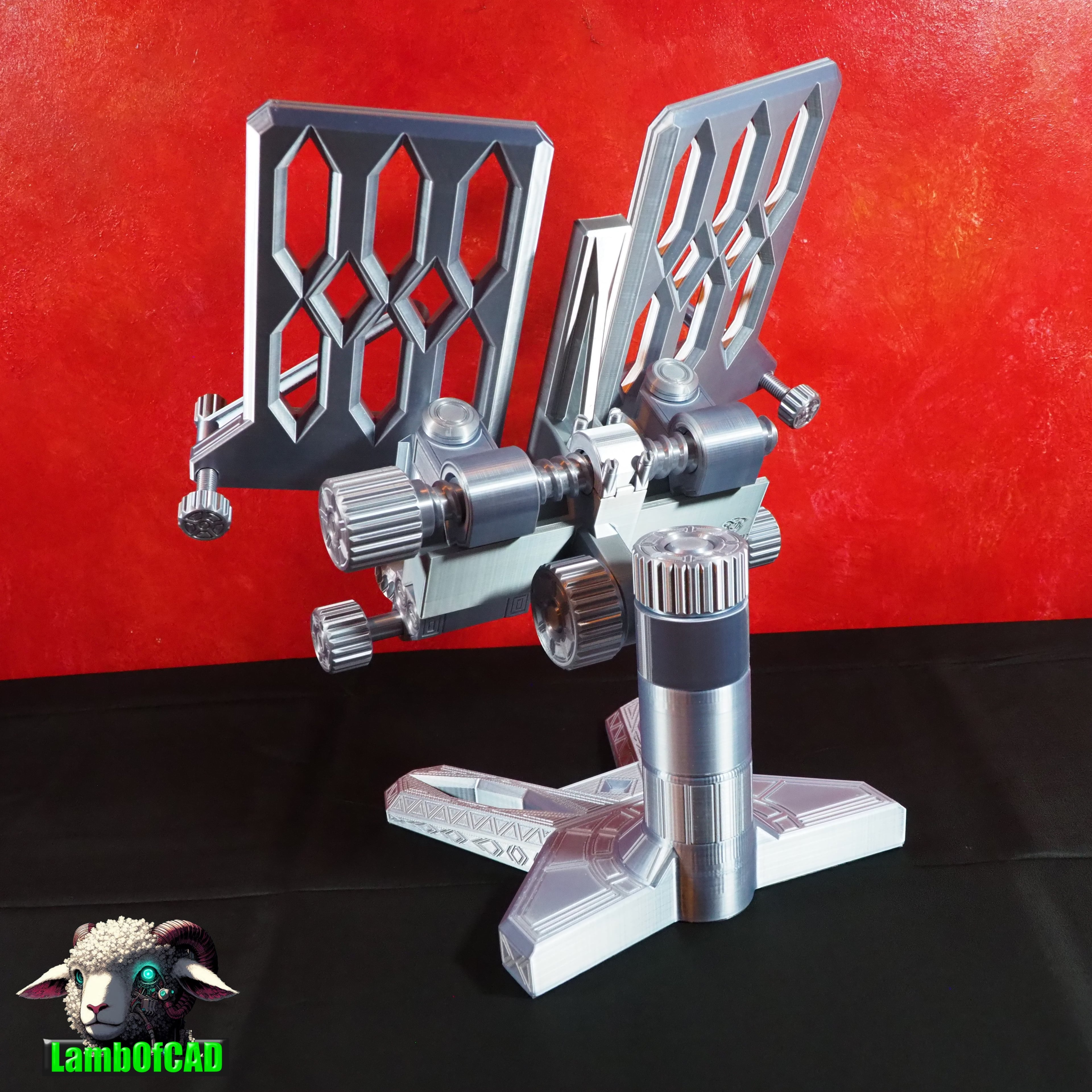 Mechanised Book Stand 3d model