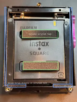 RB67 Instax Square Adapter 3d model