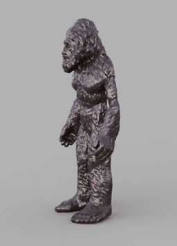 Sasquatch Bigfoot Yetti Fridge Magnet 100mm 3d model