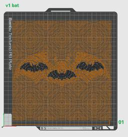 Bats! Modifiers and such 3d model