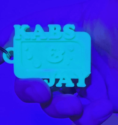 Key Chain "Kabs and Jay" 3d model