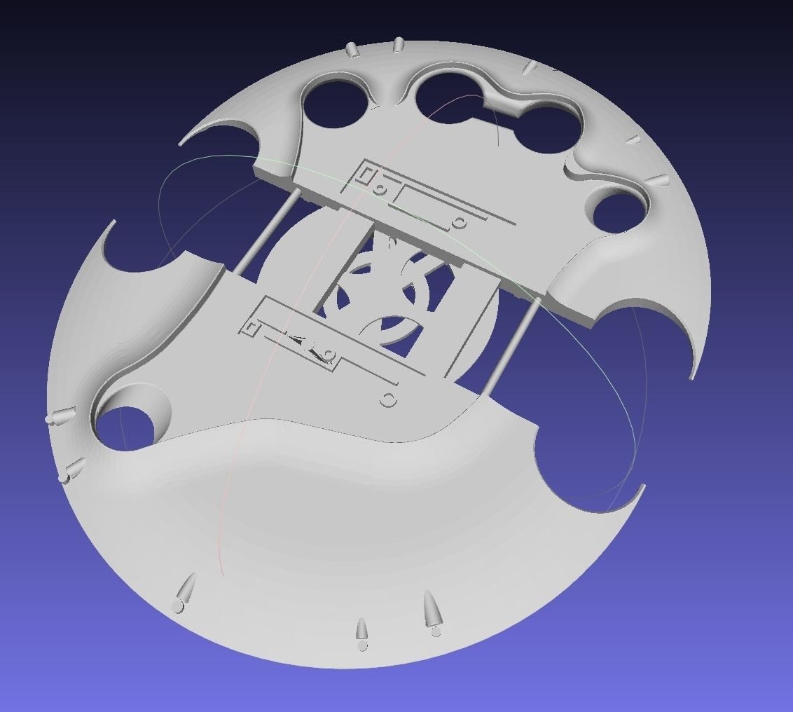 Predator Smart Disk Weapon 3d model