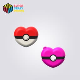 Love PokeBall 3d model