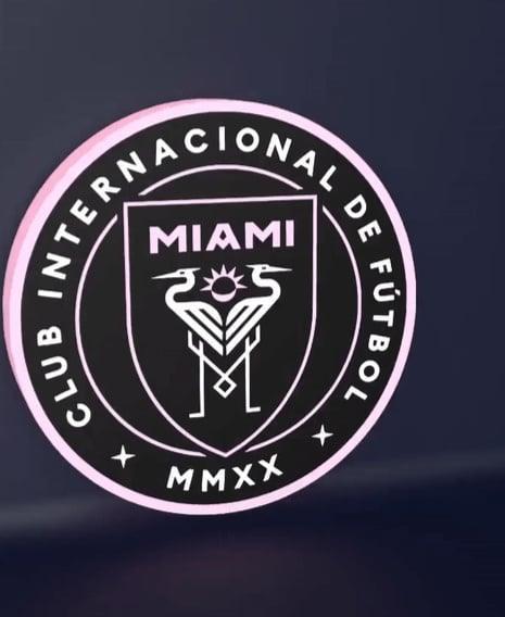 Inter Miami - LED Strip compatible 3d model