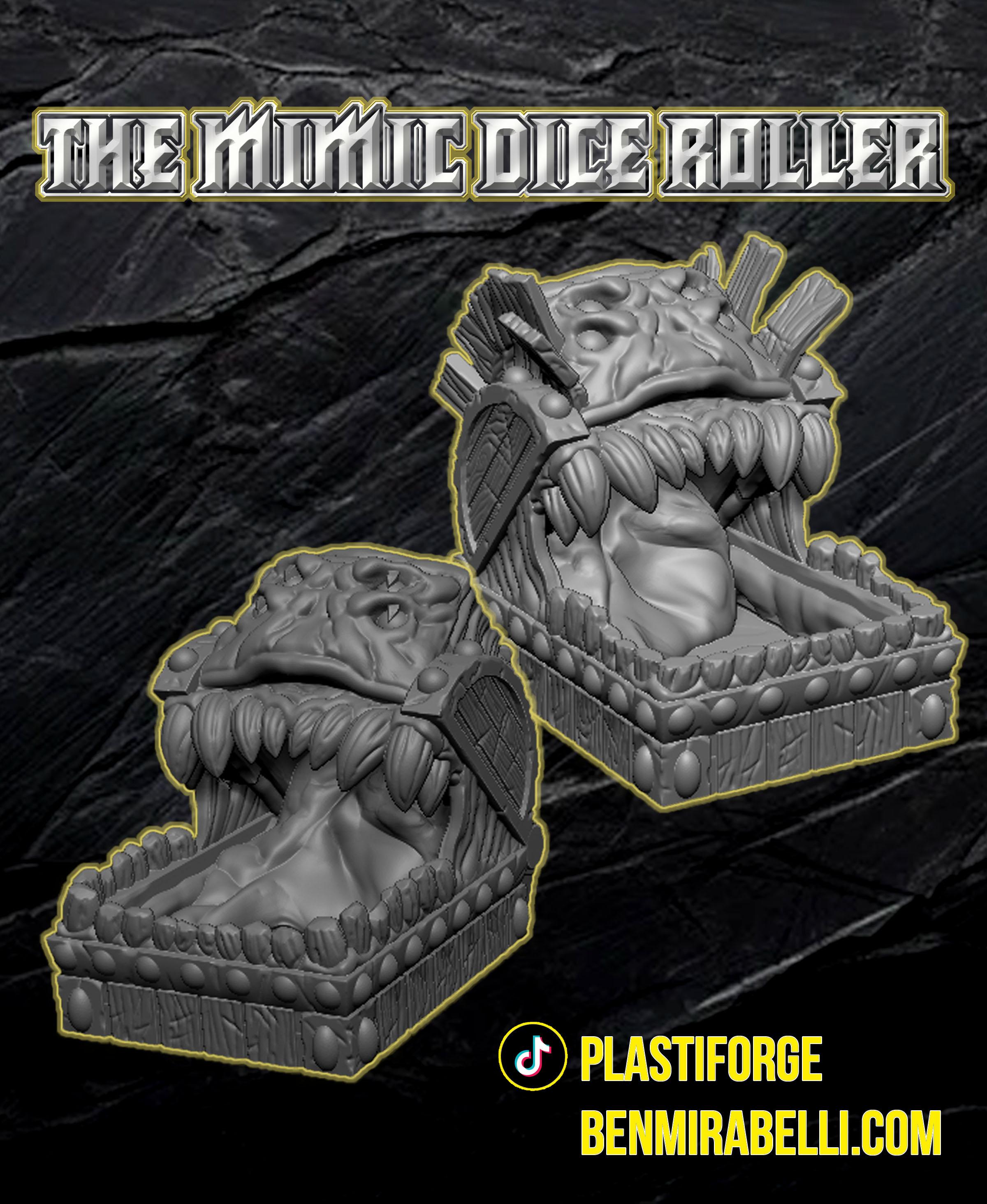 Mimic dice rollers.stl 3d model