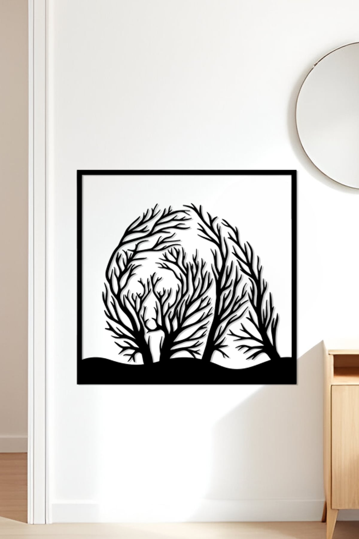 Bear Wall Art, Wall Decor, Home Decor 3d model