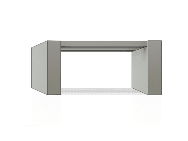 Simple bridging test 3d model