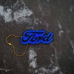 Ford Keychain 3d model