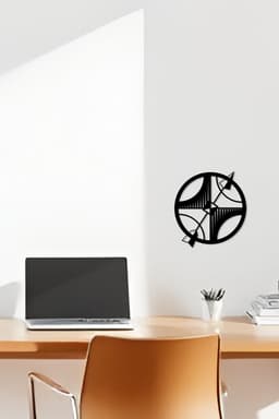 Compass Wall Art, Wall Decor, Home Decor 3d model