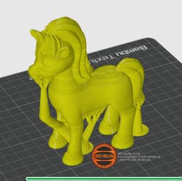 Stylized unicorn 3d model