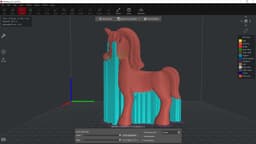 Stylized unicorn 3d model