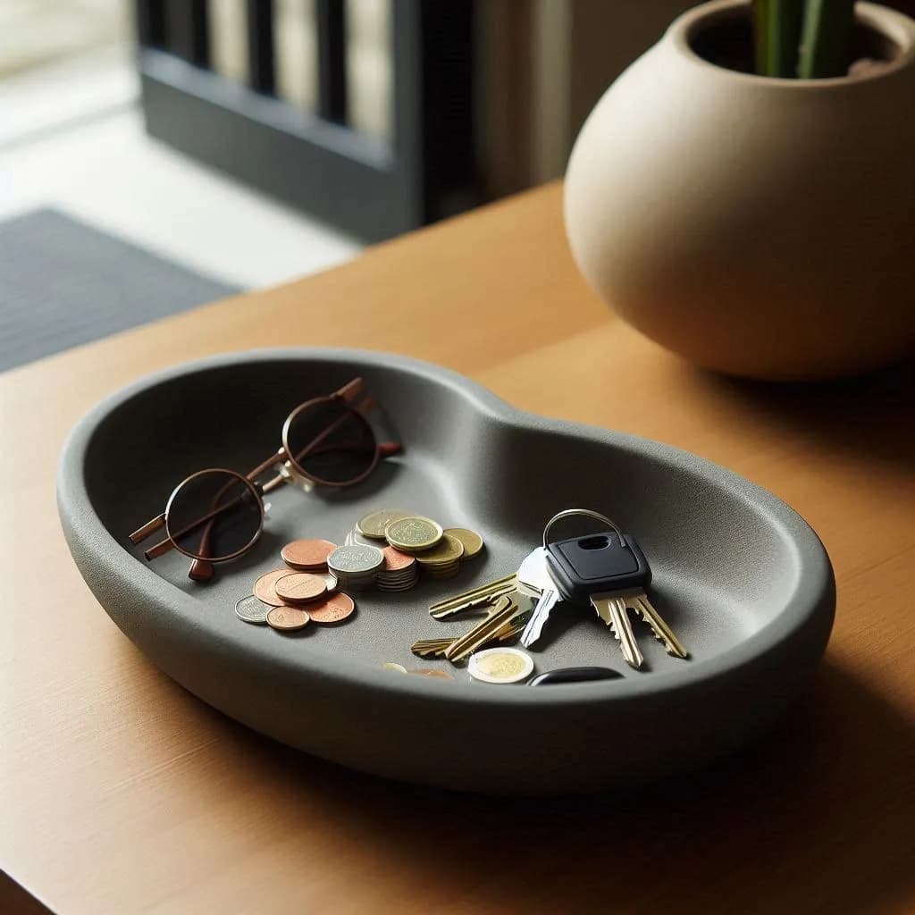 Design Key & Coin Tray "KidneyBean" 3d model