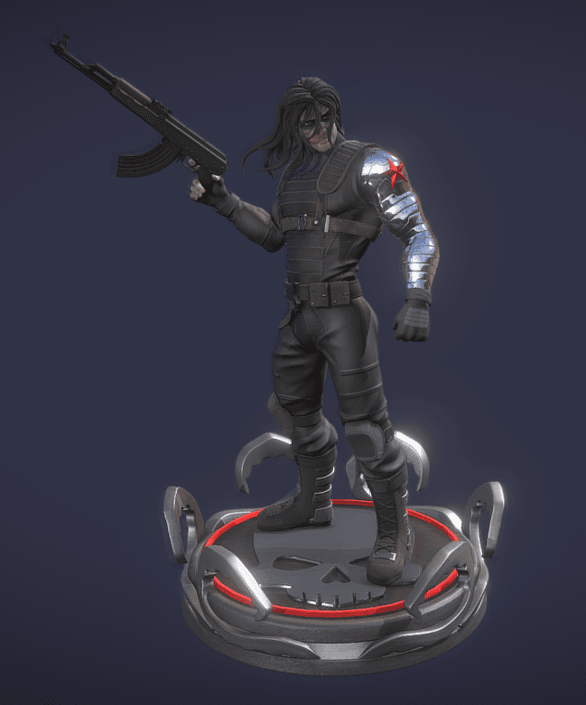Winter Soldier.fbx 3d model