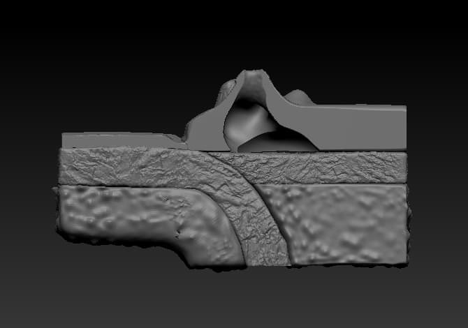 O USO DA IMPRESSÃO 3D COMO MATERIAL DIDÁTICO TÁTIL: UMA EXPERIÊNCIA COM MODELAGEM EM GEOMORFOLOGIA 3d model