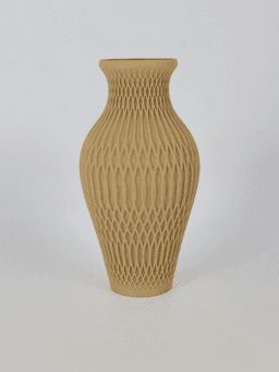 Facets Vase - Patterned Vase 3d model