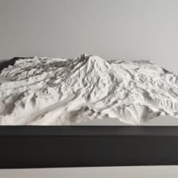 Mount Rainier 3d model