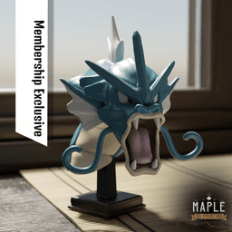 Gyarados Bust-Whisker-1.stl 3d model