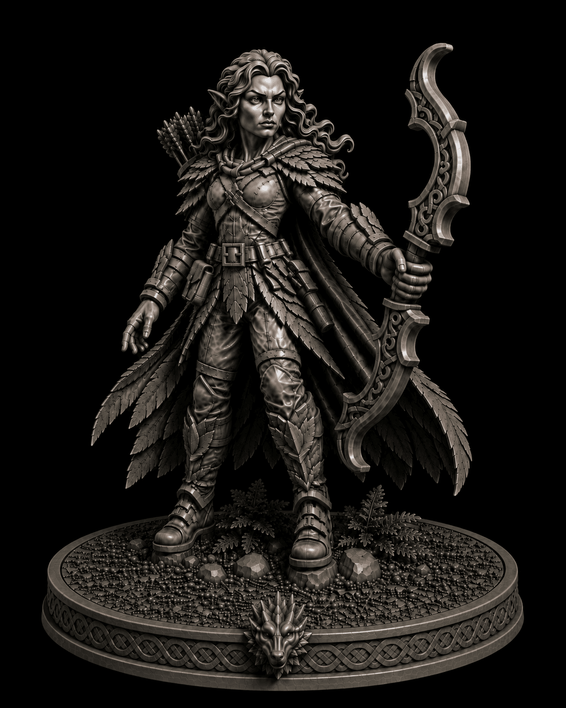Elf Ranger.stl 3d model