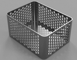 Storage Box family with Honeycomb Walls 3d model