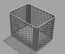Storage Box family with Honeycomb Walls 3d model