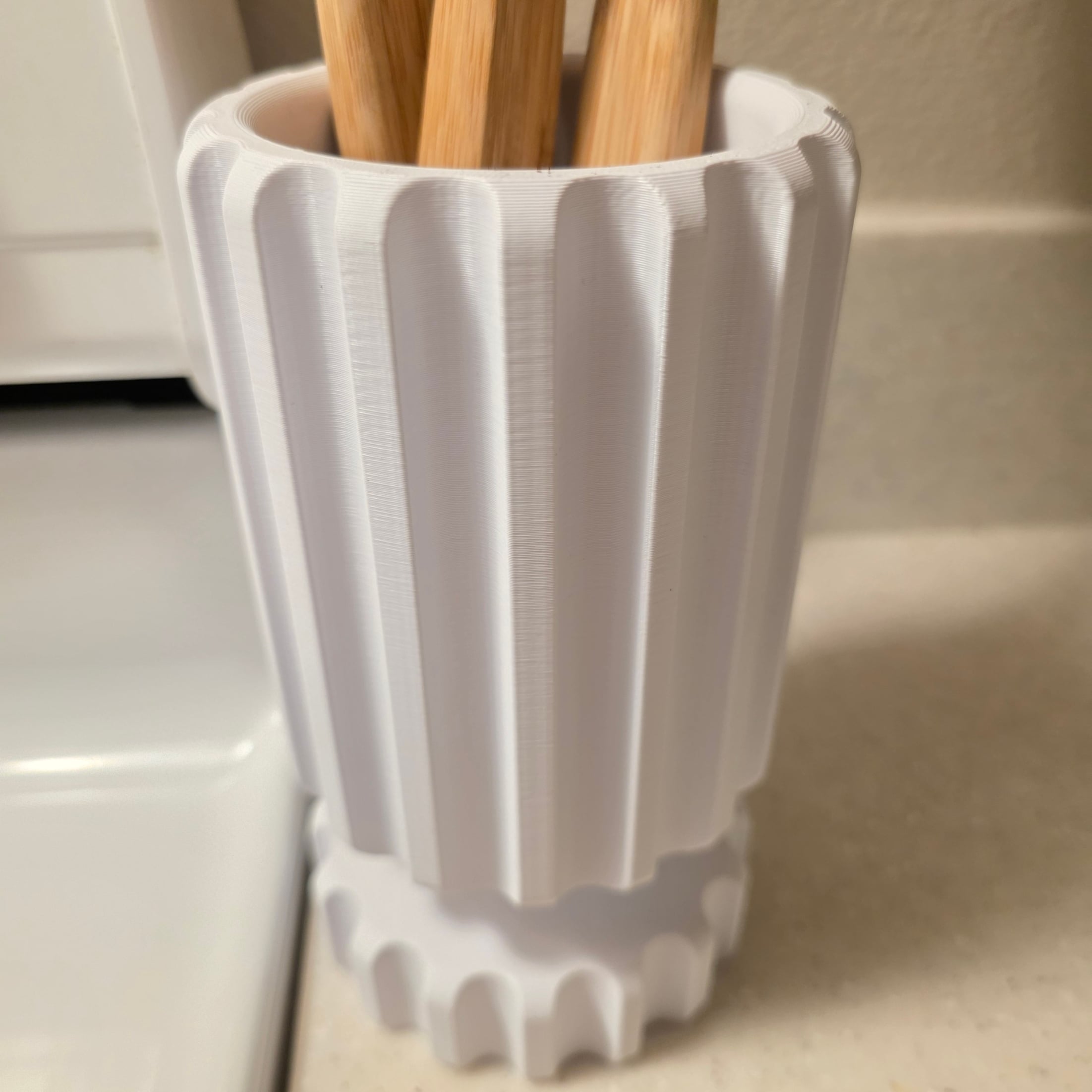 Fluted Holder 3d model